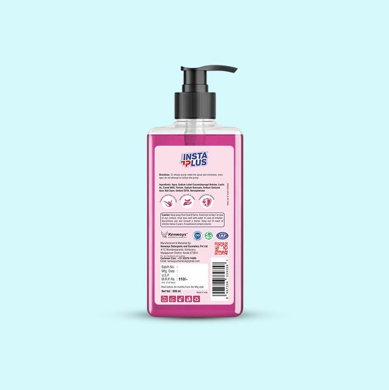 Insta Plus Hand Wash 300ml - Image 2