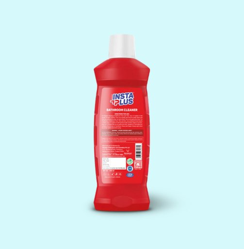insta plus bathroom clear 500ml back